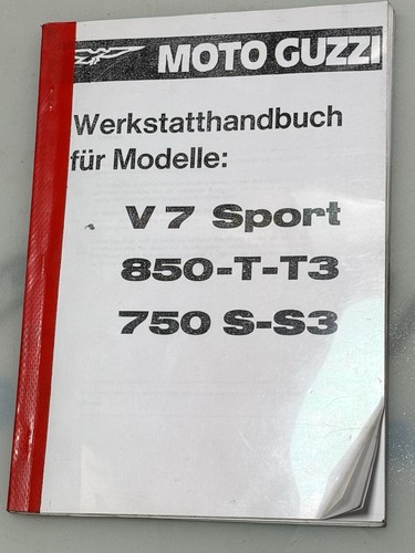 Werkstatt handbuch moto - werkstatt,