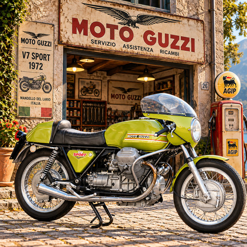 1972 moto guzzi sport - guzzi,