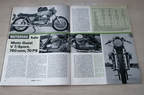 Motorrad 1971 moto guzzi - 25/1971,