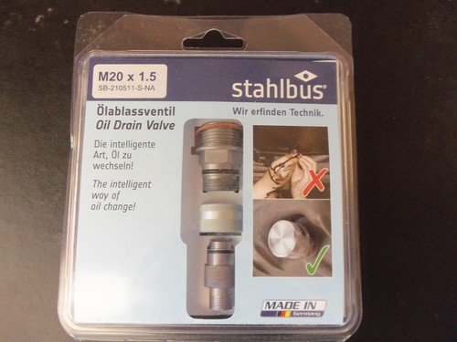 ölablassventil stahlbus m20 - m20, x